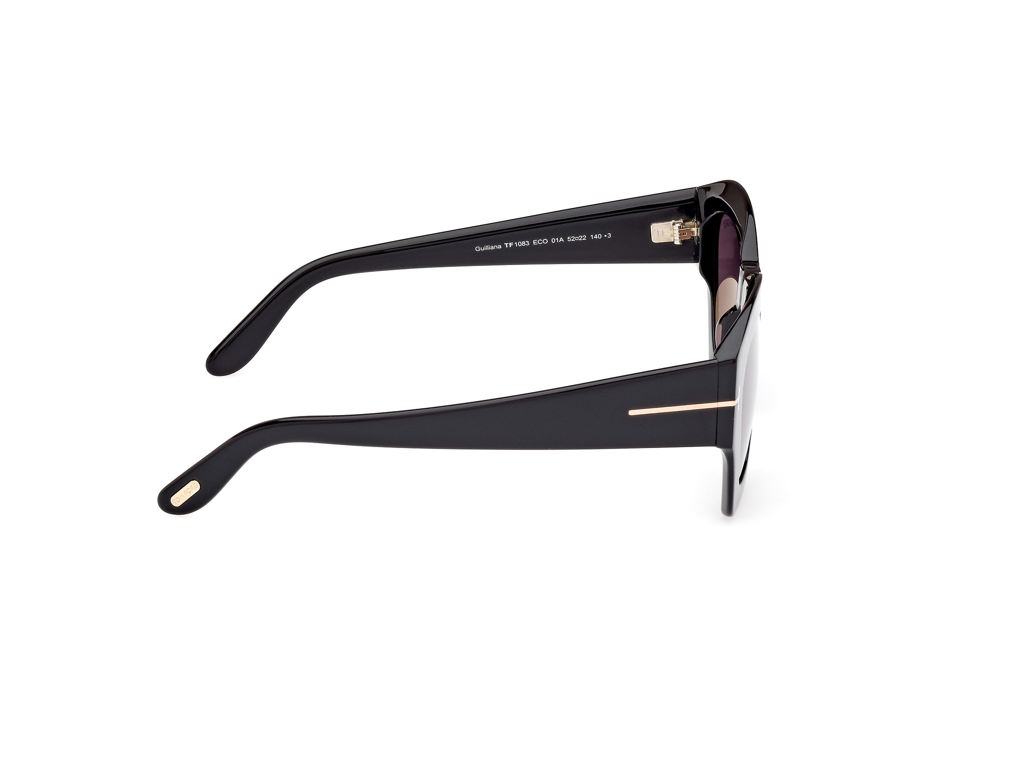 TOM FORD - FT1083 NERO LUCIDO / FUMO - immagine 6