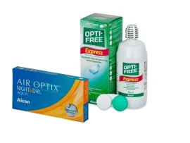 Air Optix Night&Day (3 lenti) + OptiFree Express 355ml