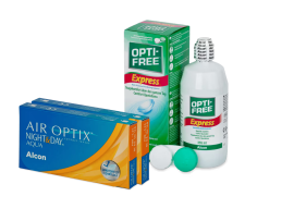 Air Optix Night&Day (2x3 lenti) + OptiFree Express 355ml