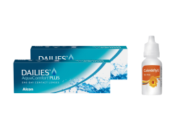 Dailies Aqua Comfort Plus (2x30 lenti) + Calendoftyll