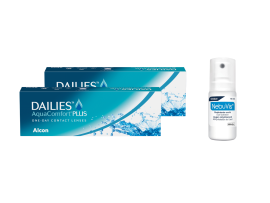 Dailies Aqua Comfort Plus (2x30 lenti) + Nebuvis