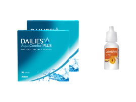 Dailies Aqua Comfort Plus (2x90 lenti) + Calendoftyll