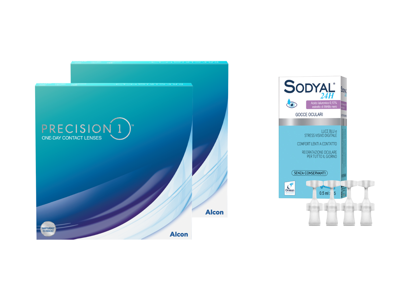 Precision1 (2x90 lenti) + Sodyal 24H