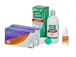 Precision7 for Astigmatism (2x12 lenti) + OptiFree Express 355ml + Calendoftyll