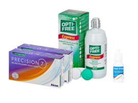 Precision7 for Astigmatism (2x12 lenti) + OptiFree Express 355ml + Clean Drops