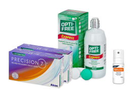 Precision7 for Astigmatism (2x12 lenti) + OptiFree Express 355ml + Nebuvis Occhi Irritati