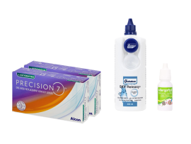 Precision7 for Astigmatism (2x12 lenti) + Sky Releasy 400 ml + Allergoftyll