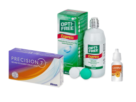 Precision7 Sferiche (12 lenti) + OptiFree Express 355ml + Calendoftyll