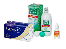 Total30 Multifocal (2x3 lenti) + OptiFree Express 355ml + Calendoftyll