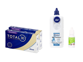 Total30 Multifocal (2x3 lenti) + Sky Releasy 400 ml + Allergoftyll